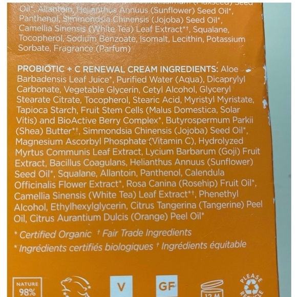 ANDALOU Brightening Probiotic + C Renewal Cream + Rejuvenating Cream - Picture 4 of 4